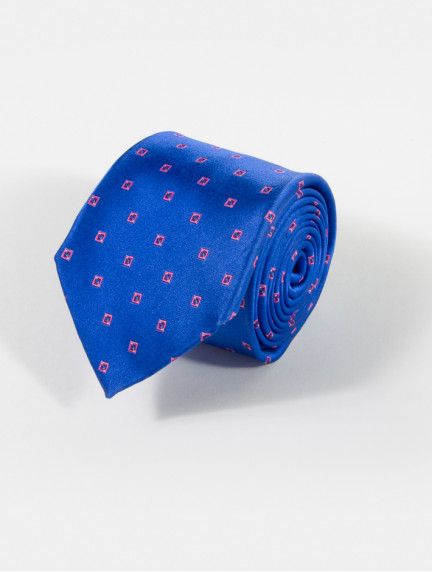 Patrick Hellmann CollectionBlue Tie 100% Silkimage820